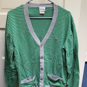 Lacoste Sweaters - Men’s Lacoste Cardigan - Size 6 / XL Lacoste Sweaters - Men’s Lacoste Cardigan - Size 6 / XL